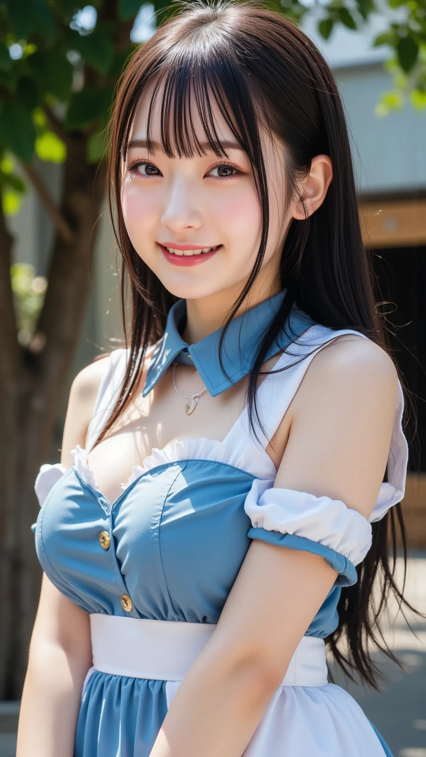 (8k、Raw photography、Highest quality、masterpiece:1.2),(Black-haired、Twin braids:1.4),View Audience,Viewed from the front,erotic,(Super Sentai Series、PreCure series costumes:1.6)、(Clothing that emphasizes the shape of your chest:1.7)、(Big Breasts :1.4)、Slim figure、Ultra-high resolution,beautiful,beautiful fece,(alone, alone、No background:1.9),whole bodyボディー,、(black eye、Japanese women: 1.3),(Photorealistic:1.37)、Photon Mapping,reality、(Baby-faced and cute: 1.1)、(Cute Smile: 1.7)、(Round Face: 1.8)、Radio City、Physically Based Rendering、Depth of field rally background、photograph, (I can see your knees,Thigh close-up、The skirt is too short、Spread your legs、Showing off her white panties:1.4),whole body、Super Fine