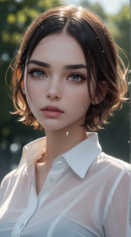 ((Jenna Coleman)), ((she harvests grapes)), ((Sommersprossen)), ((she has round breasts)), (kleiner Kopf), ((detailliertes Gesicht)), Weiches filmisches Licht, ((((Kino-Look)))), (fotorealistisch), (Raytracing), (scharfer Fokus), ((natural realistic skin texture)), detailliertes Gesicht, detaillierte Lippen, detaillierte Augen, doppeltes Augenlid, ((she wears a grey cotton sheath dress)), ((kurzes Kleid)), ((wet hair)), ((wet clothing)), (its raining), ((photorealistic skin)), ((freckles))