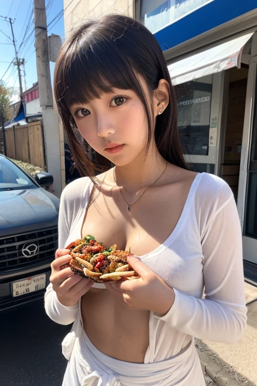 ((Best quality, 8k, Masterpiece :1.3)), Sharp focus :1.2, A pretty girl 24 years old with perfect figure :1.4, Slender abs :1.3, Raw photography、超A high resolution, full body, fair white skin、shiny white skin,Best Quality, Ultra High Definition, (Photorealistic:1.4),Sunset Light, Detailed Photo, Smiling, Sexy, Facing Camera, Close-up (Masterpiece: 1.3), (8K, Photorealistic, Best Quality: 1.4), (1girl), Beautiful Face, (Realistic Face),Beautiful Hairstyle, Realistic eyes, beautiful detail eyes, (realistic skin), beautiful skin, (sweater), absurd, attractive, ultra high resolution, ultra realistic, high definition, golden ratio,Good hands、10、high-reaster-piece、highest quality、head:1.3、((Hasselblad photo))、Fine Skin、crisp focus、(Light like a movie)、gentle lighting、Dynamic Ungle、[:(detailed face:1.2):0.2]、
Negative Pro, smiling, ((detailed face )),(detailed body ) , (((The massage central))), (((room master))), Highly detailed face and skin texture, Detailed eyes, Double eyelid,huge breasts,masterpiece,super fine eyes,super fine hand,Wearing jewelryrealistic, face zoom, perfect makeup