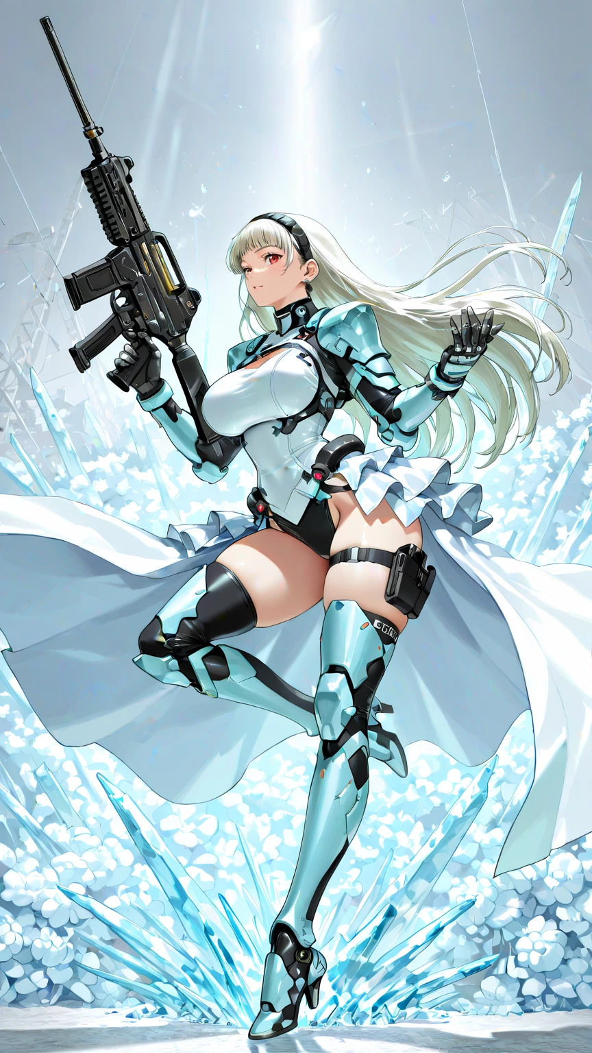 gorgeous blue hair，teenage wife，Bigchest，Real-time 2D images
