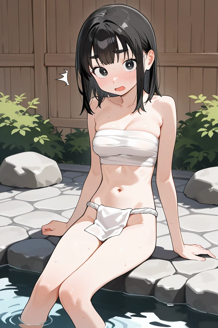 True Face stand alone afternoon bright from the front straight Low length Cowboy Shot Place your arms behind your head countryside Beautiful views Straw hat Please show me your armpit hair beauty blush Summer evening Paddy field Place your hands behind your head About elementary school students bikini Swimsuit only