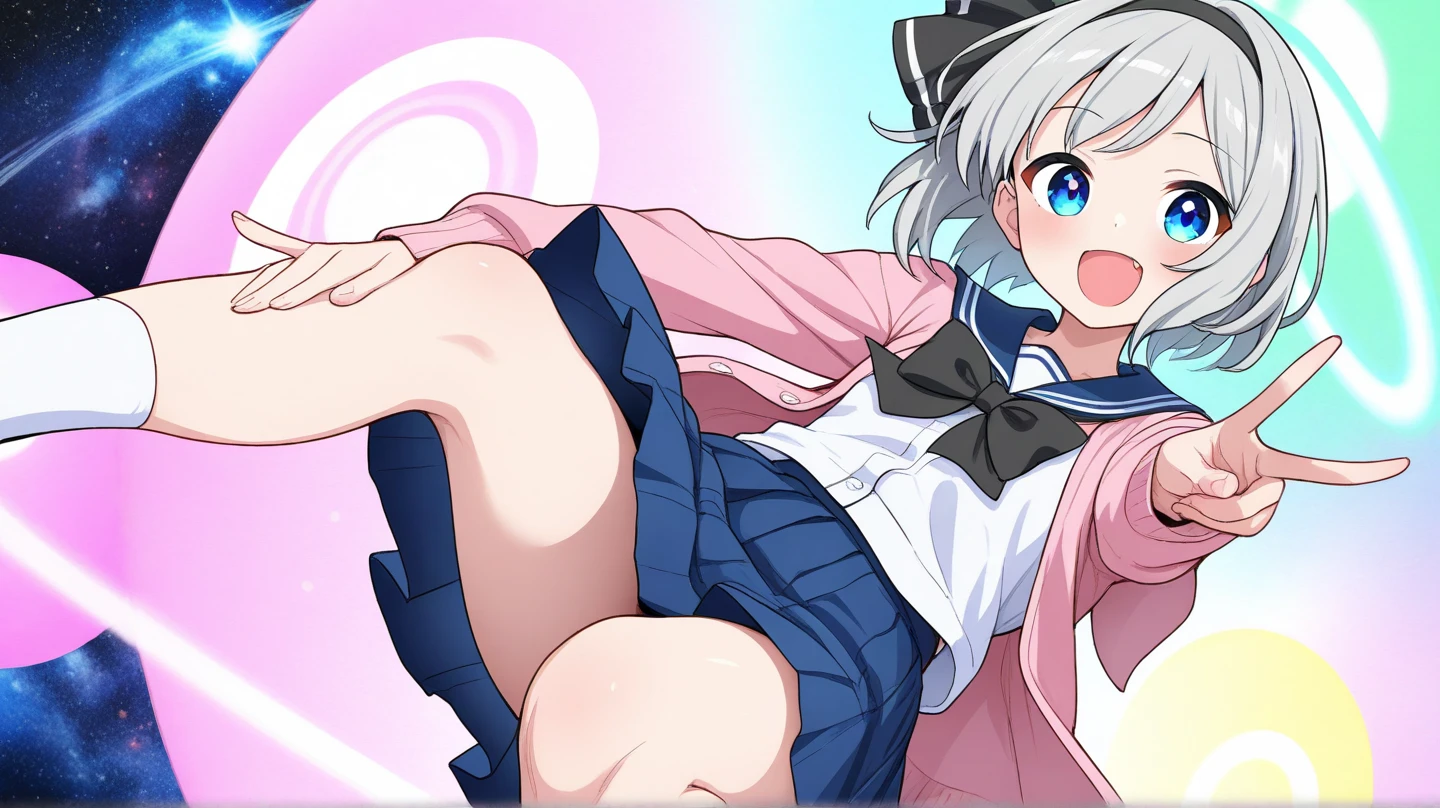 mononobe no futo, One Girl, Long sleeve, Sleeves edged with ribbon, Gray Hair, blue eyes, Proud face,
Underbust, Small breasts, Spread your legs,Butt,Thighs,Plump,milk,Underarm,Underbust,vapor,High Leg,Low Angle,No underwear,vagina,Female organ,semen,smile,Spread your legs,Buttの穴,Lean back