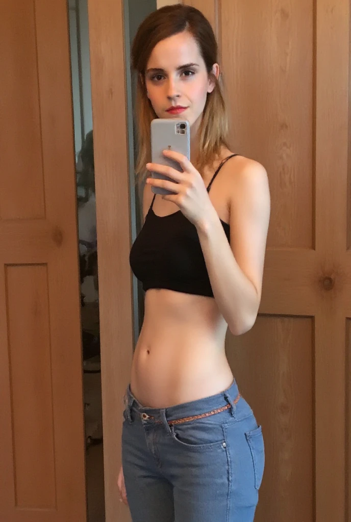 1girl in, age19, Solo, Aesthetic artwork, irish, wavy ginger hair, shoulder length hair, gray eyes, light grey eyes, pale skin, A-cup, small breasts, runners body, (textured skin, skin pores:1.1), goosebumps, taking selfie in the shower with wet body, close-up, no hands