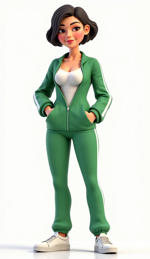 4K, best quality, fotorealistisch, Emma Watson, in a green sports suit, sportliche Karosserie, Sportbekleidung, standing in front of a door, Locked toilet door, Need to pee, Urgent need to pee, Schritt halten, Warten auf das Klo, Ich kann es nicht mehr halten, full entire body, gestresst, pees her pants, wet pants, pee stained pants, drenched pants, soaking wet pants, pissed herself