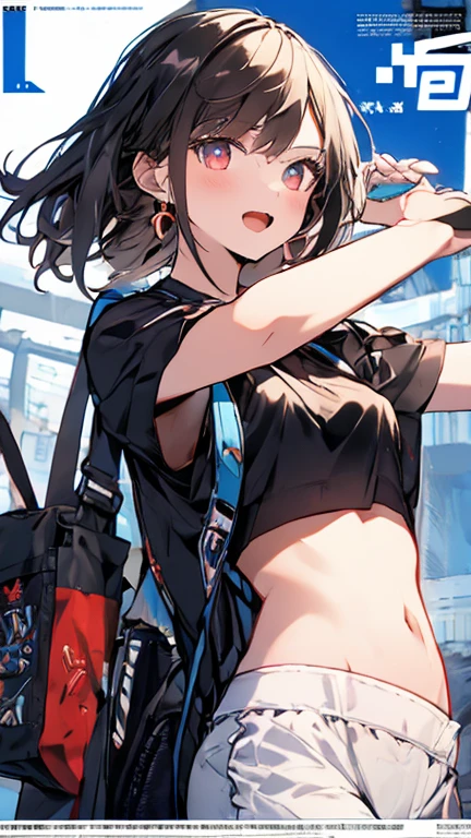1 woman, 15-years-old girl, cowboy shot,piercer,short black hair,brown mesh hair,초현실적인, 4K, 전문적인 사진, HDR, expressionless,,glowing line jacket,black bikini,face focus,face close up,from the side,looking at viewer, school,after school,erotic, multi color gradient,purple,blue,Red,starry sky, lovley, deep digital painting layer,soft ambient lighting,vivid colors,fluid watercolor technique,  스타일의 의상, (absurd, incRedibly absurd, Add layer, panoramic view:1.2),걸작, (빛),chest concentration, buruma, gym uniform, Very detailed,짧은 의상,masterpiece