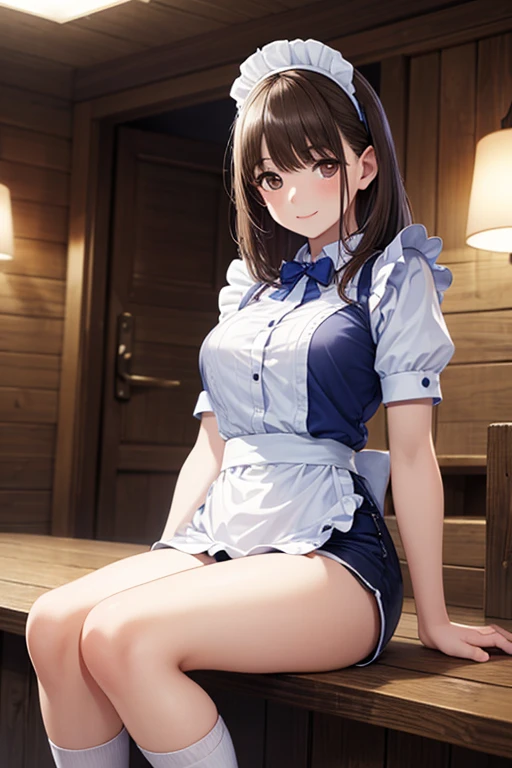 ((High detail CG unit 8k wallpaper, masterpiece, high resolution, best quality)), (Woman sitting on toilet, Beautiful woman with medium hair,  Komatsu, (full-body shot), Put one&#39;Join hands with one person&#39;pocket:1.5, cyberpunk fashion, Wearing super short shorts:1.2, Wear boots:1.2), ((The face is rich in detail, Very detailed black eyes, detailed body, best qualityのリアルテクスチャスキン)), (Black Hair, White skin), (In a dirty toilet), Surrealism, number,