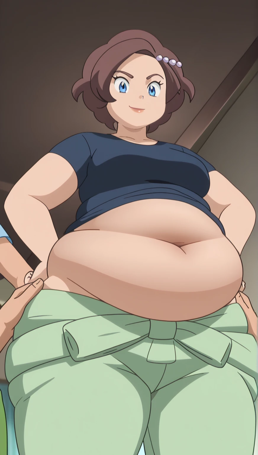 best quality, master piece, highly detailed, ray tracing, wallpaper, Clear picture, masterpiece, best quality, masterpiece, best quality, masterpiece, best quality, extremely detailed , uzaki-chan wa asobitai!,large_breast,,curvy_hips,smiling,happy,gray hair,perfect body, wearing a mini sexy black thong, wearing a black sexy bra,,,standing,posing sexy,