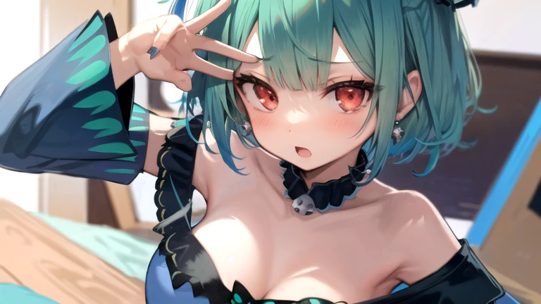My genshin impact oc embarrassed