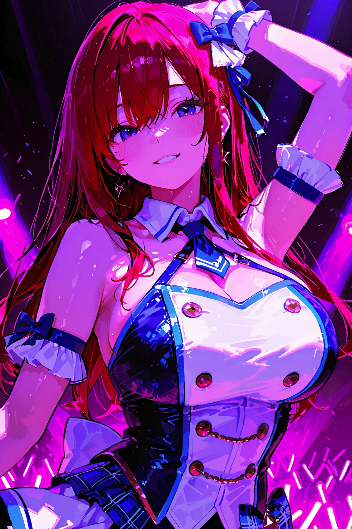 Highest quality,masterpiece,Idols who really want to be popular,stage,Micro Bikini