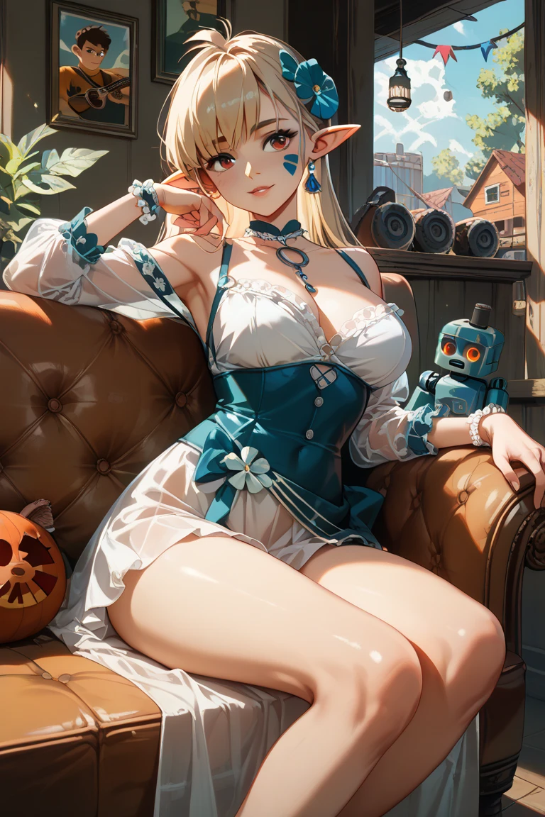 ((Top Quality, 8k, Masterpiece: 1.3)), 1 Girl Garbage dump plastic bottle bird lips big tits gentle expression cute sun bright pleasant train --auto --s2