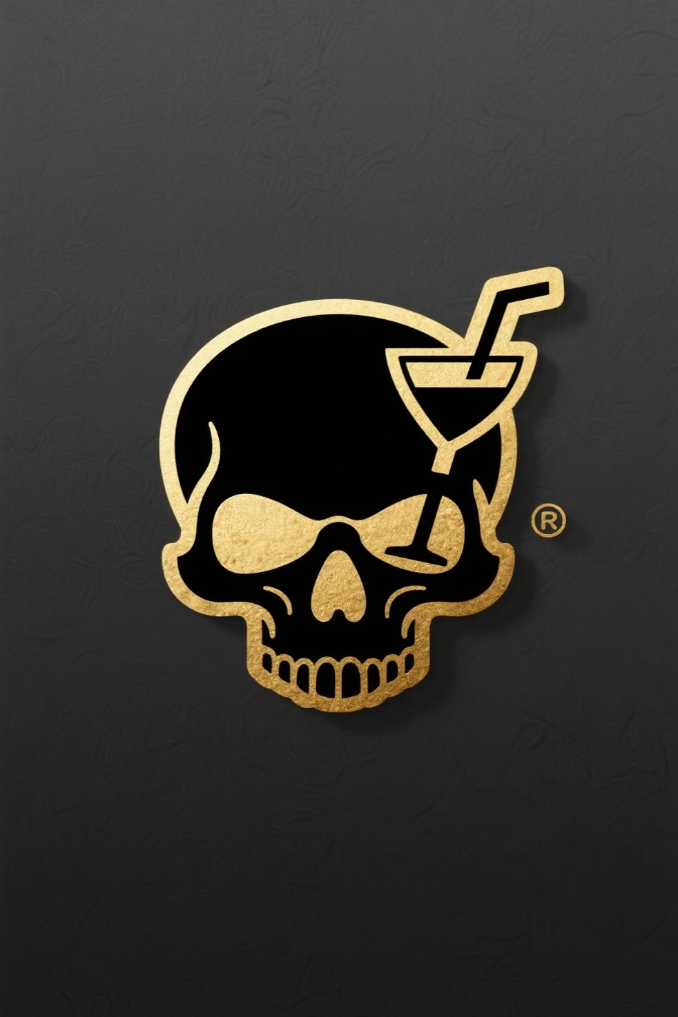Cafe logo with the concept of stylish pirates

It's a drink in a mug in a cafe
have something reminiscent of a pirate in one's mind
cuttlefish, etc

Pretty cool
chic and modern design

White background