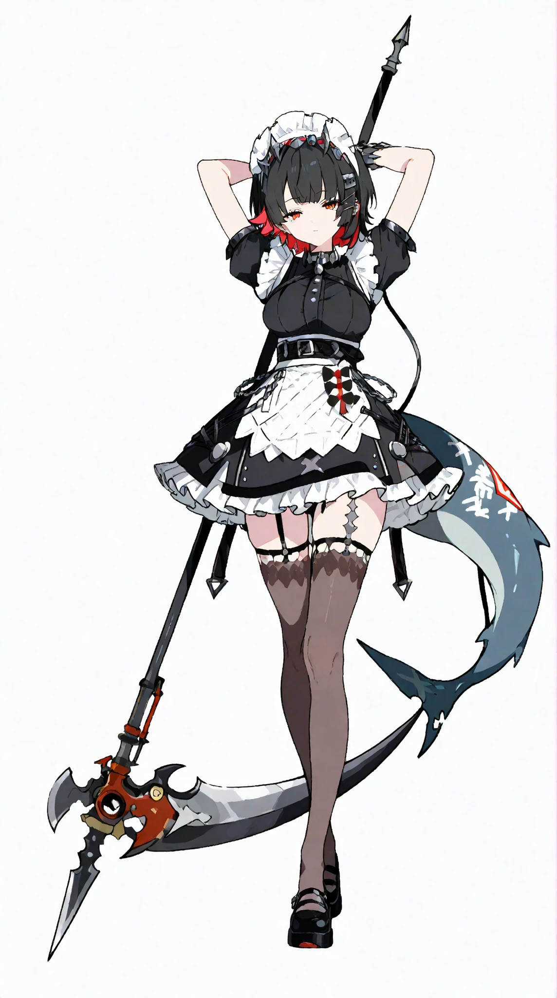 Transformable Corpse Ellen Joe (Zenless Zone Zero), masterpiece, best quality, full body ...