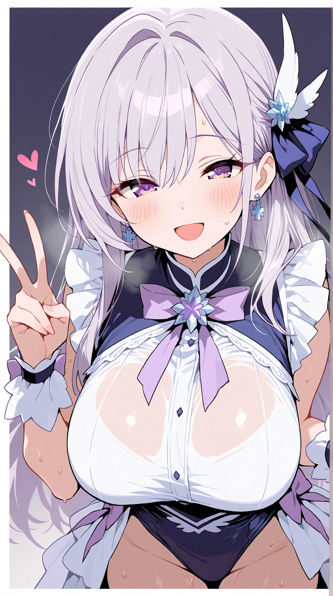 girl,(long hair with blonde curls),(light purple eyes:1.2),(lace shirt:1.2),((corset:1.3)),((Stick out your tongue and beg:1.1)),(looking at the camera:1.3),((blush)),((Sexy ecstasy look)),((close up of face:1.3)),((tits)),(NSFW:1.4)
