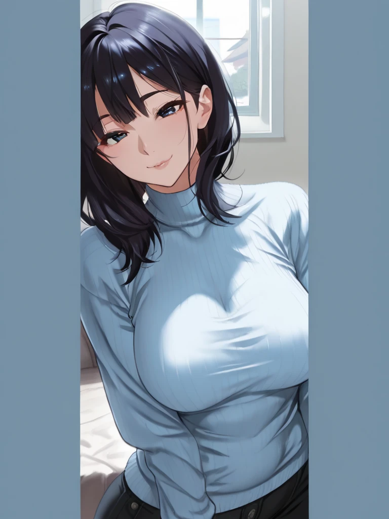 (Obra maestra, mejor calidad: 1.2), tiro de vaquero, solo, 1 chica, yaoyorozu momo, anime screencap, Ciudad, pelo largo, pelo negro, ojos grises, mirando al espectador, libidinoso, boca cerrada, CULO, Caderas anchas, camisa corta, shorts cortos, pantalones cortos desabotonados, erotica, Back, pechos giagsntescos y trasero gigantes, voluptuosa y sudando