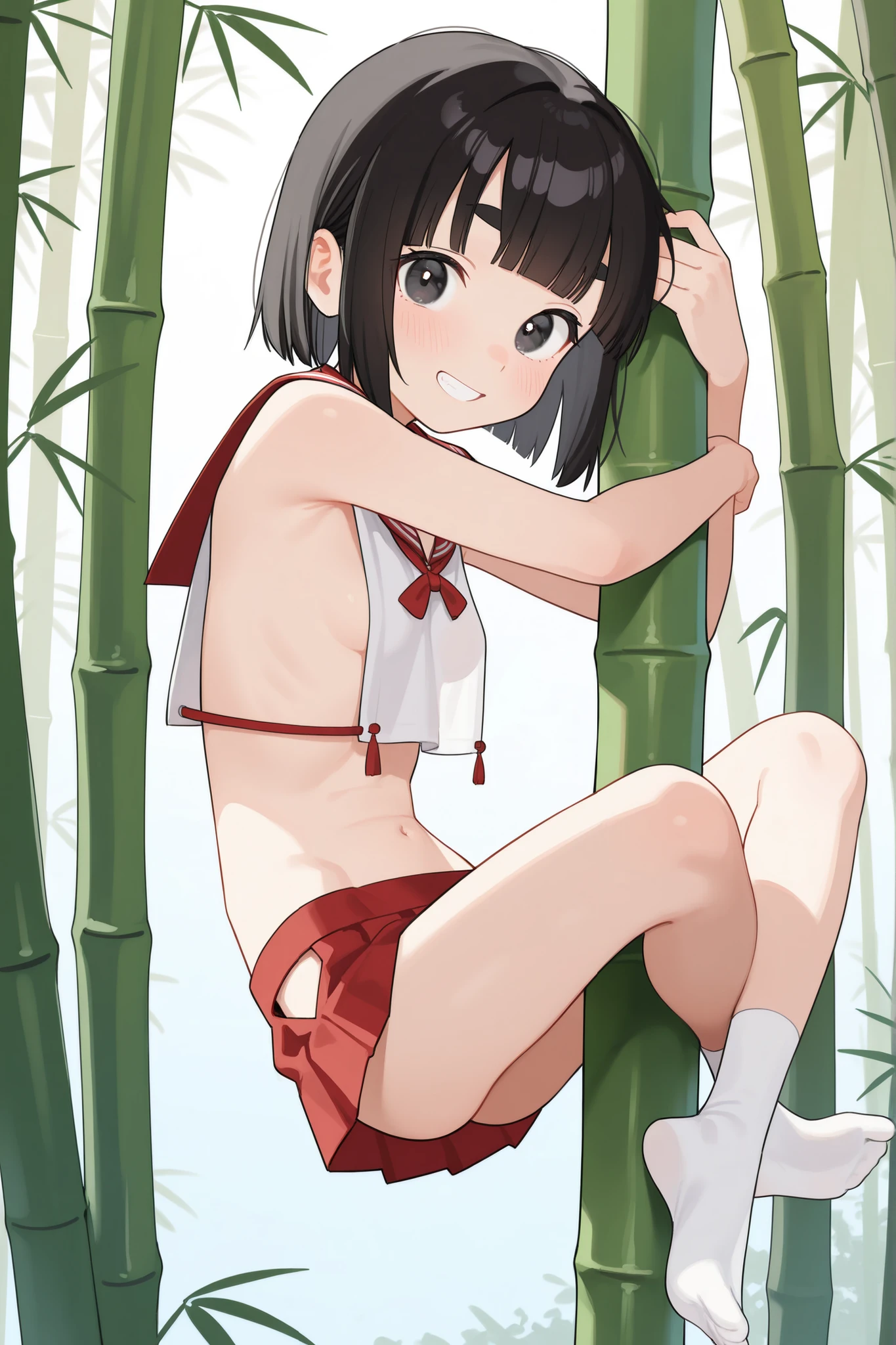 Kitasan Black,smile、looks happy、(naked:1.5),Outdoors、blue sky、(Wearing a collar:1.5)、Earrings、Earrings、bracelet,(masterpiece, Highest quality, Highest quality, Official Art, Beautiful and aesthetic:1.2),(Ultra-detailed),Open your mouth,(Steam coming out of the sides:1.5),(Cowboy Shot)、(Beautiful Face:1.4)、(Peeing:1.5)、Up from the bottom、Sweat、Facing forward,(最高のsmile:1.5)、全naked,Full nudity、navel piercing,Short Hair,((Slim figure))、(3 year old girl)、,(Small breasts:1.5)、shaved pussy,、(Hands on hips)、Very detailed、Animal ears、(naked:1.5)、全naked、Full nudity、Beautiful background、Cherry blossom trees、blue sky、Very detailedな体、Higher resolution、Large file size,A clear body、Not blurry