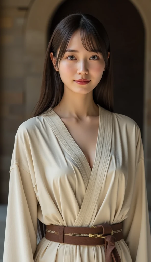 masterpiece, highest quality, 4K, Ultra-high resolution, mishoujo, Painting, Beautiful eyes and fine face, figure, Beautiful details, high resolution figure, Shine_white_particle, One girl, Small ???????、?????????????、High 、Japanese、Japanese Idols、A kind smile、????、ガーターベルト