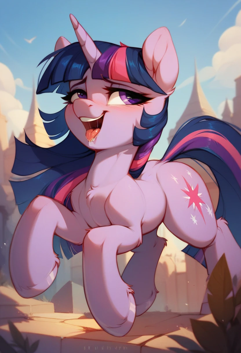 score_9, score_8_up, score_7_up, feral, pale body, duo female, size difference, macro/micro, 2girls, anatomically correct, feral anatomy, good anatomy, (depth of field), muted colors, extremely high quality RAW photograph, (lying on back), earth pony, semi-anthro, female, ponified, fluff chest, large ass, large hoof, hooves, view from leg height, three-quarter view, a dutch angle shot, ((between legs)), in legs shot, close-up legs, closer hips, ((close-up shot)), macro shot, close-up pussy view, large pussy, micro, (trixie), smaller size pony, (5 inches tall), (trixie bare back, laying on pussy), climbing on pussy,