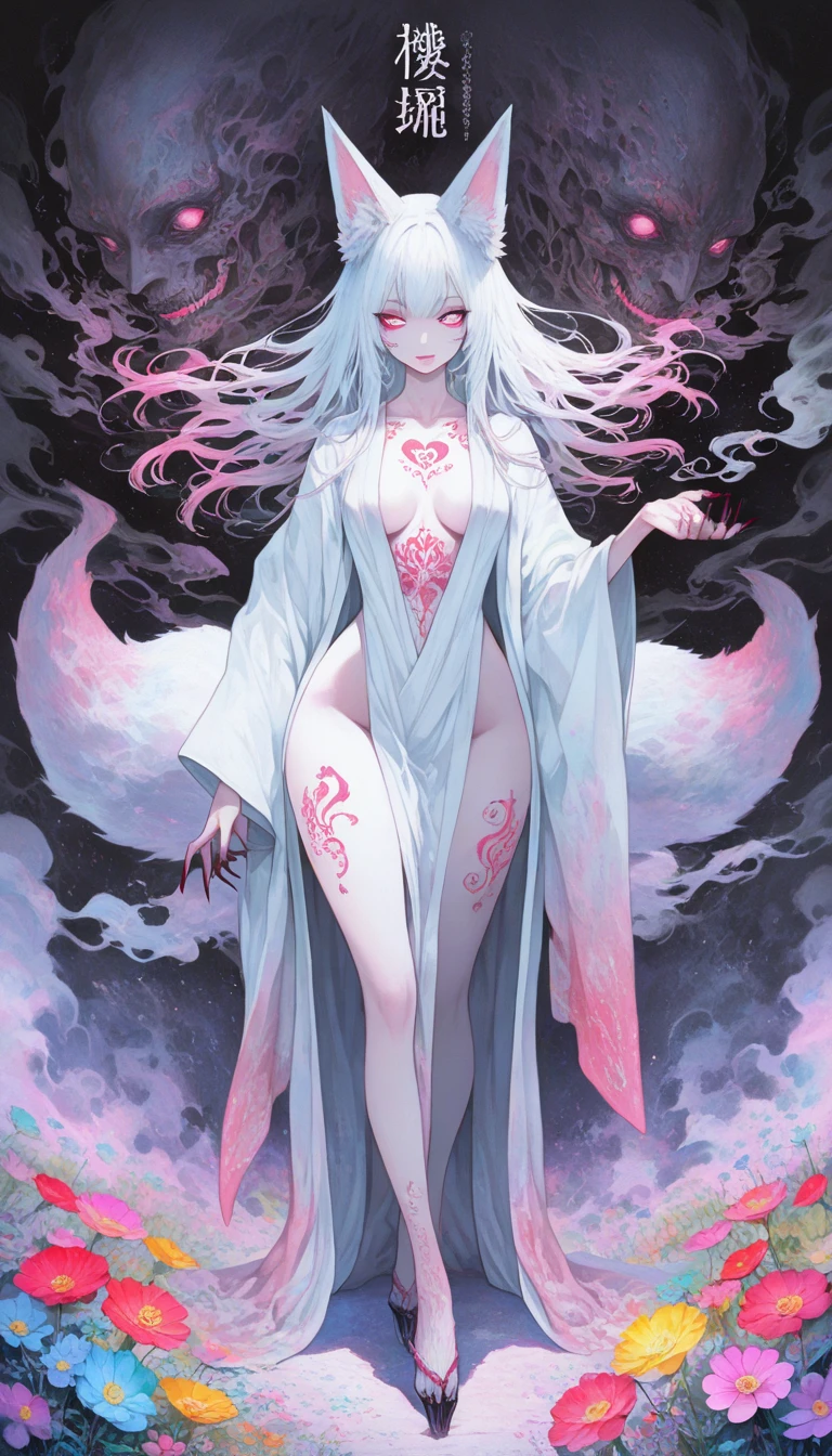 woman, full body, succubus, goat horns gray color, bikini costume of transparent white color, large breasts, white hair, red snake eyes, very sexy and elegant, real image --auto --s2