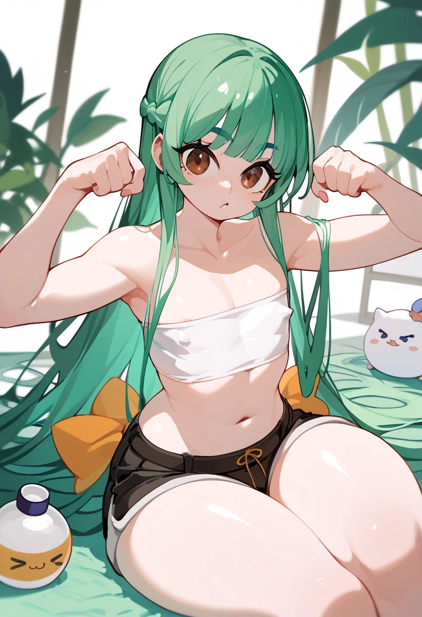Bikini black and green