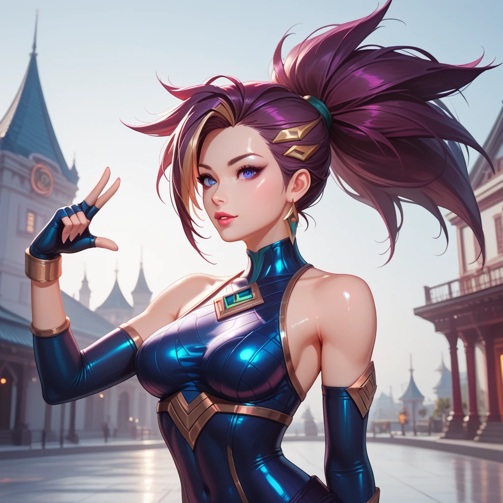 Jinx sorrindo