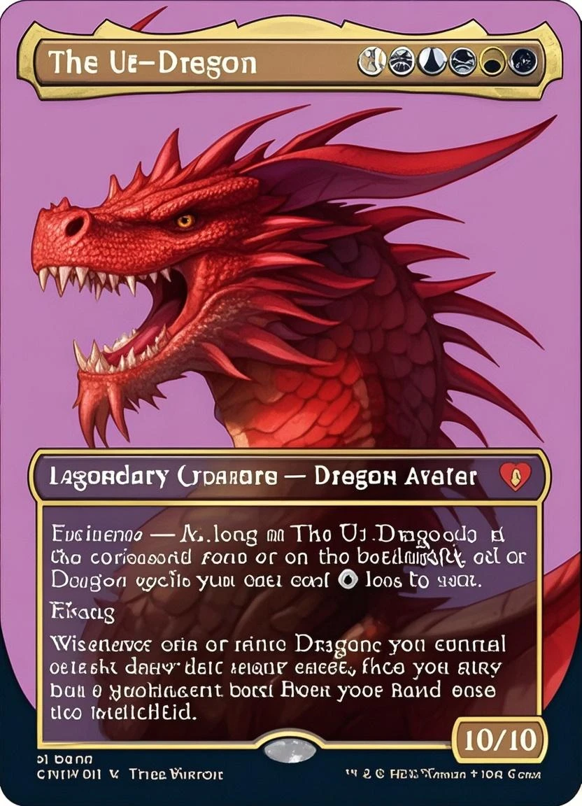 a dragon breathing fire down on a warrior with a sword.