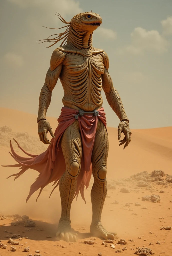 Mummified human male corpse, Full Body, very hyper realistic.The background is a cave