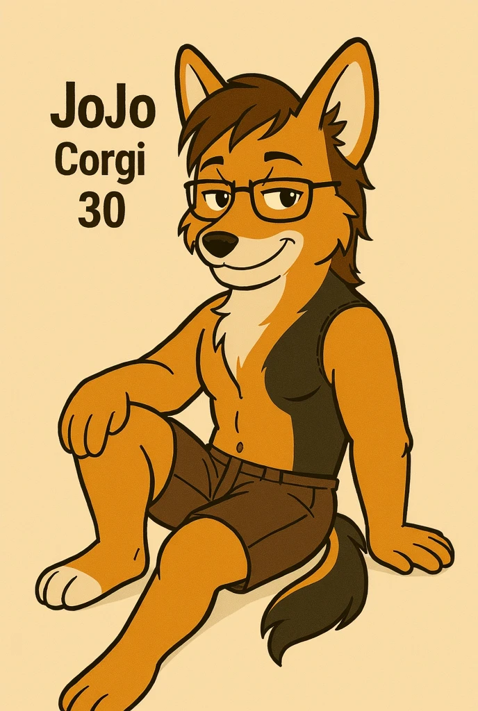 By bebebebebe, by lostgoose, by goonie-san, female, ((canine, snout, hair covering eyes, straight hair, medium hair, flat hair, ears, thin snout)), brown fur, big poofy tail, raised tail, dark maroon hair, ((muscular, big breasts)), solo, standing, ((designer clothes, gucci canvas jacket, black gucci jeans, black goochie sneakers, rolex watch)), magazine cover