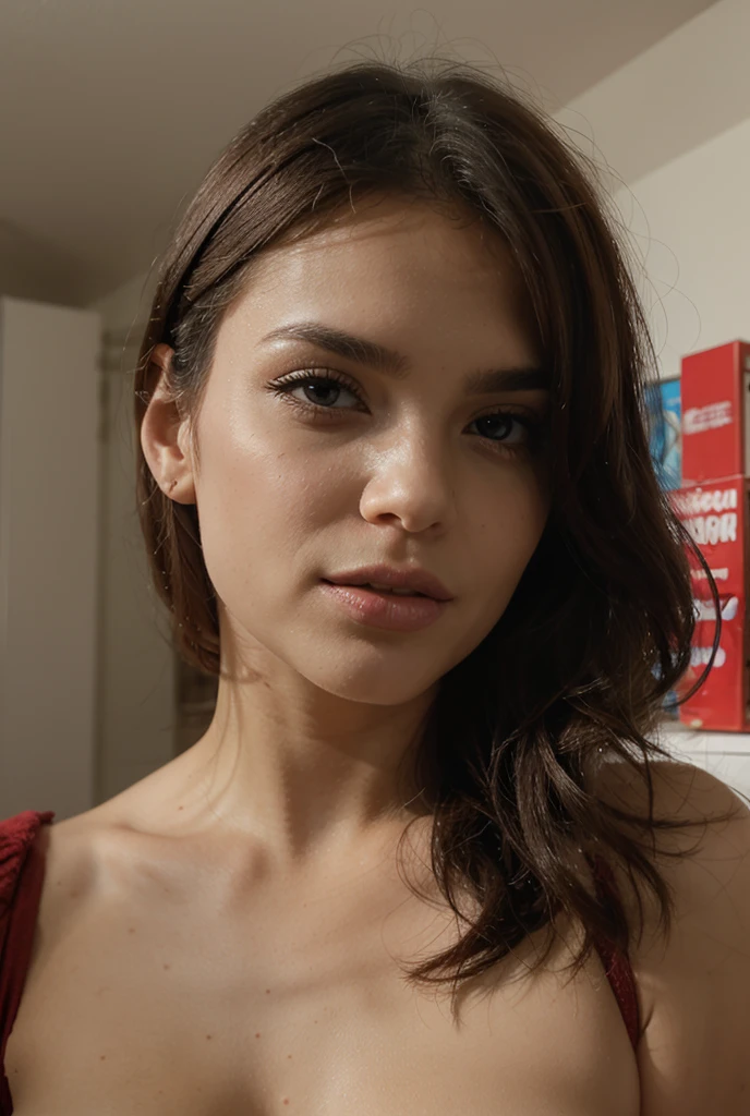(fotografia de corpo inteiro de uma camgirl sexy Onlyfans reclinada em uma cama, Executar para um smartphone), (Rosto altamente detalhado:1.4) (sorrir:0.7) (fundo dentro do quarto das s, estudo privado:1.3) Pov, Directed by: Lee Jeffries, Nikon D850 |, filme fotografia de stock, 4 Kodak Portra 400, camera f1.6 lentes, cores ricas, hyper realistic, textura realista, dramatic lighting, cinestill 800,