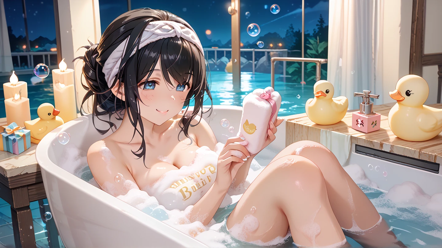 Megumin in a bath