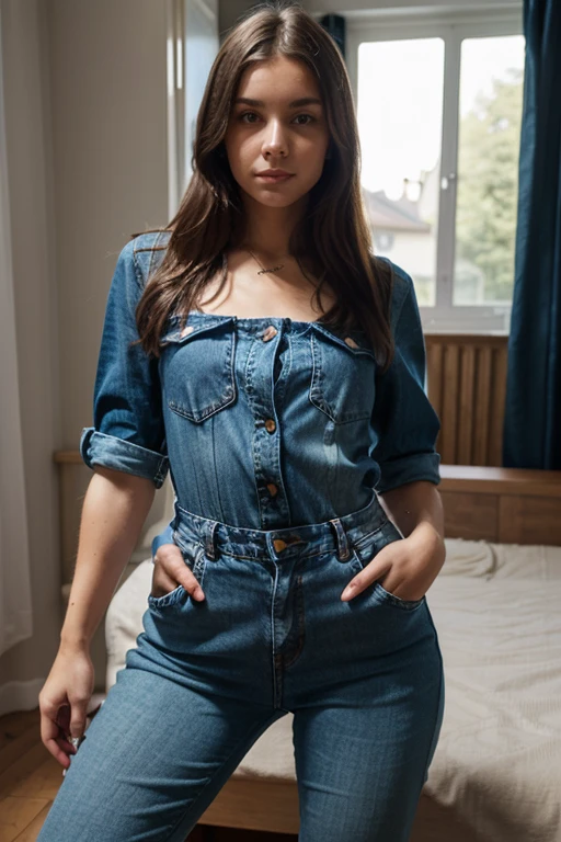 beautiful brunette, 21 years old, instagram model, top quality, realistic, photos, eastern european girl, fully clothed from czech republic, easy to face swap