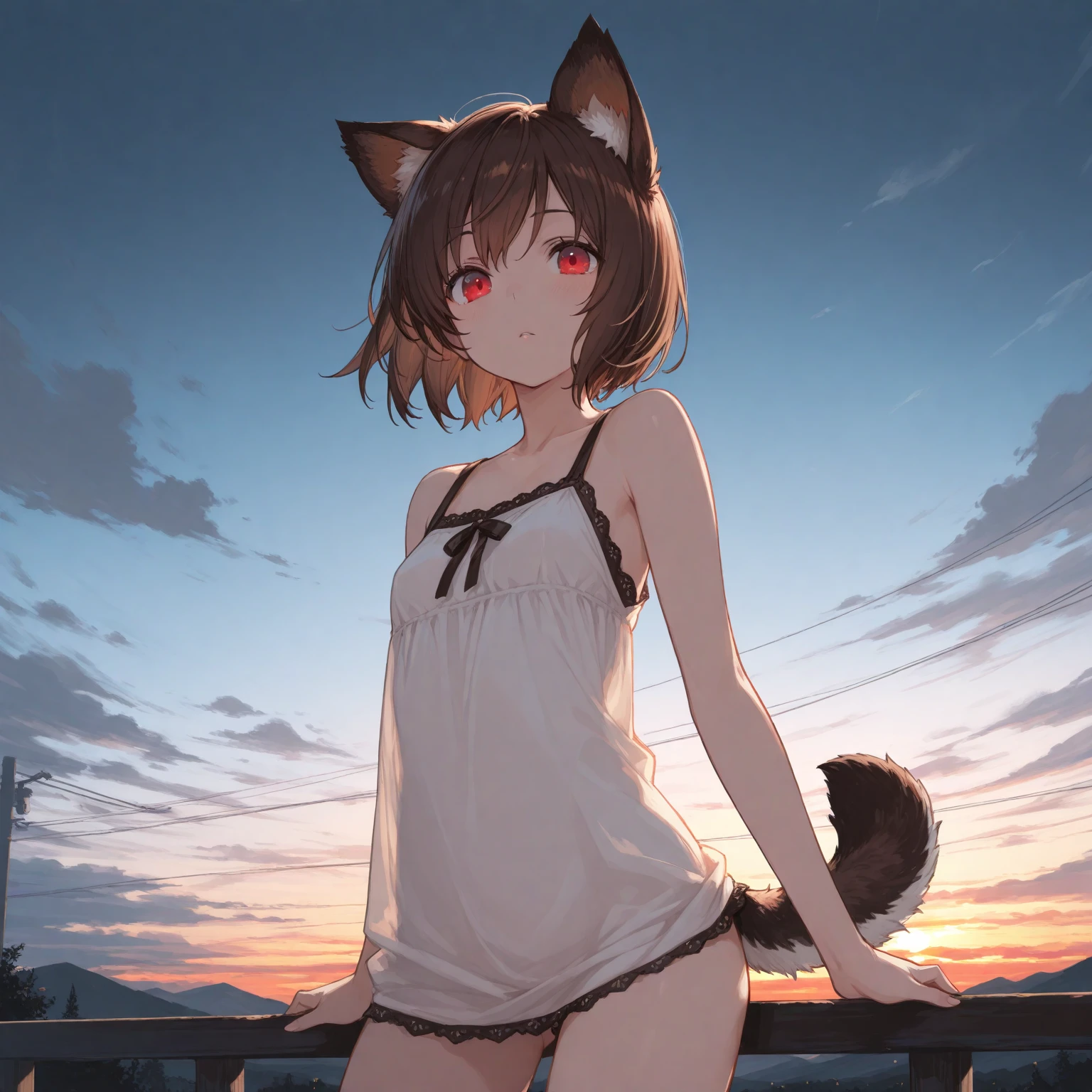 /draw (((Holo))) from spice_and_wolf, wolf_girl, ((loli)), topless, arms_crossed, flat_chest, highest realism, photographic_detail, perfect_clarity, perfect_detail, nai4, warm_lighting, detailed_ambiance, ((perfect_flat_chest)), perfect_nipples, perfect_vagina, sitting, legs_open, loose_tunic_exposing_breasts