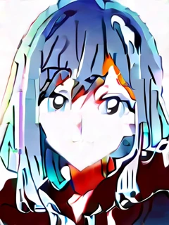 An anime girl laying down in boxing ring, her eyes rolled up and heavily breathing