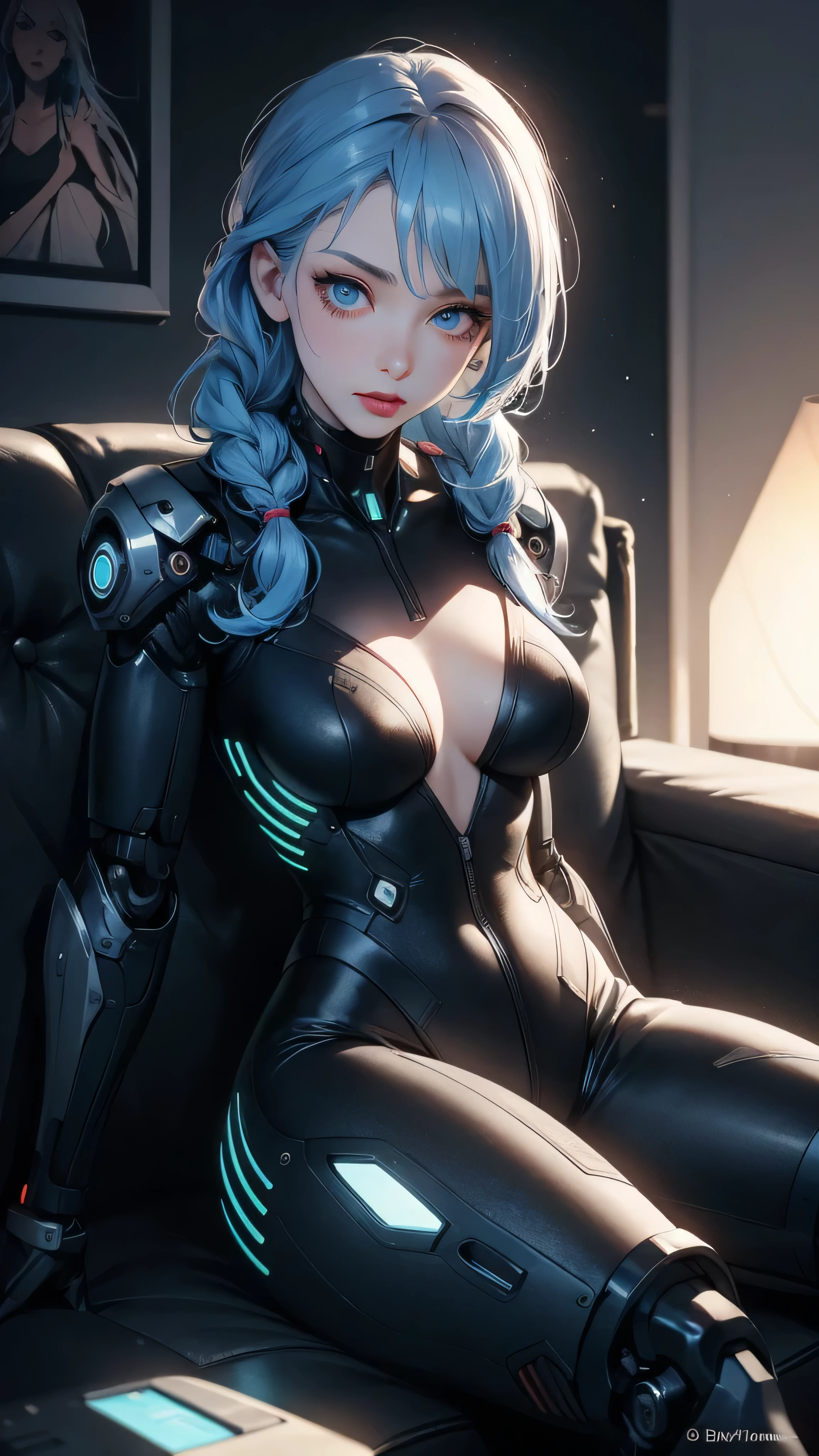 (Stunning Masterpiece, High Quality)
1. Cat, solo, background, 1980x1080 HD, Tech-themed, futuristic,
(Detailed Shading, Vibrant Colors, Hyper-realistic)
- Curves, Sleek, Sharp angles, Glowing screens, Keypads, Wires,
(Beautiful Eyes, Silver Fur, Beautiful Skin, Beautiful Body, Beautiful Frame)
- Intricate details, polished surfaces, purr-fectly captured pose,
(Realistic CGI, Octane Render, Top Light, Wide Angle, ISO200)
- Sitting