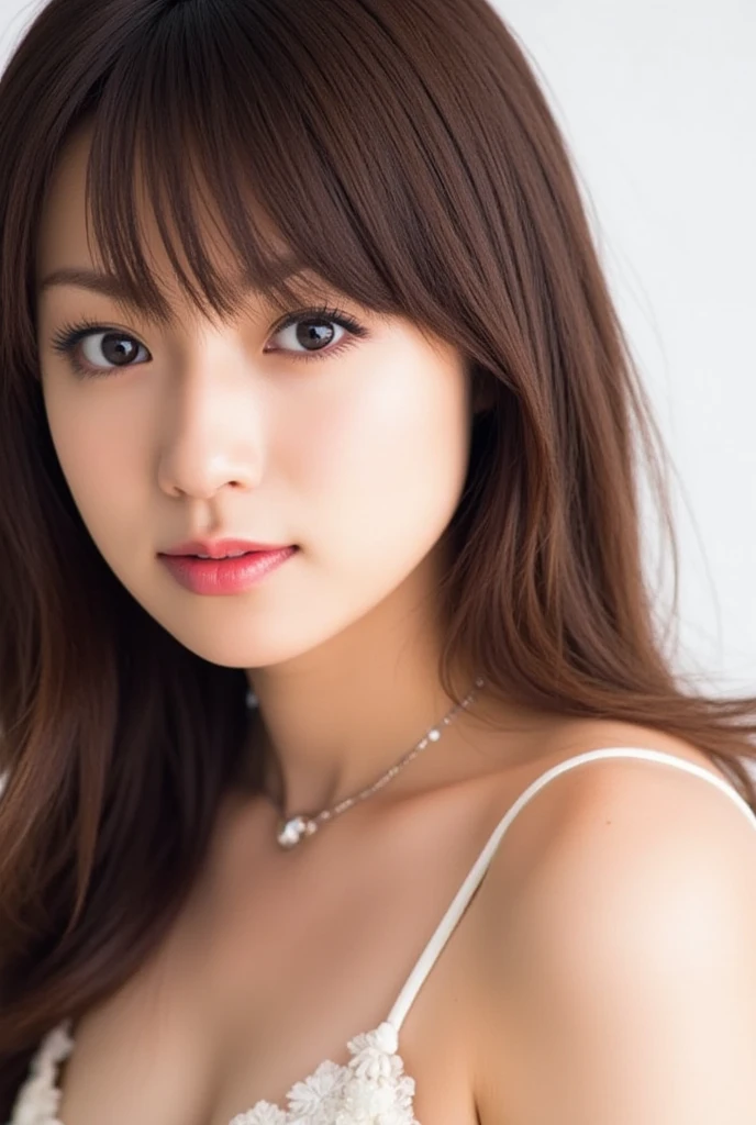 Everything modern:1.66, Cute Japanese Women Photos, smile, 20-year-old, Oil and hair palm for one-length straight hair:1.55, (photo Realistic:1.4), (hyper Realistic:1.4), (Realistic:1.3), (Smoother lighting:1.05), (Improving the quality of cinema lighting:0.9), 32K, 1 girl,20-year-oldの女の子, Realistic lighting, Backlight, The light shines on your face, Ray Tracing, (Bright light:1.2), (Improvement of quality:1.4), (Highest quality Realistic textured skin:1.4), fine grain, Detailed face,(smile:0), (Emphasis on face close-up:1.3), (Enhances the beauty of skin texture:1.1),((Extremely precise and accurate anatomy:1.0)), (Enhances the beauty of skin texture:1.1), Clean and glowing skin, mesh, thin:1.2, (Realistic:1.3), Realisticなライティング, (Smoother lighting:1.05), 32K, One Japanese woman, fine grain, Detailed face, (Film Grain:1.1),(Accentuates body lines:1.1), High resolution, Natural look, Kind eyes, Improves hair quality, Delicate light and shadow, Transparent muscles, Graceful pose, Beautiful Eyes, Sharp details, Soft light reflection, Beautiful contours, Delicate skin tone, Fine hair texture,Cute Japanese Women Photos,