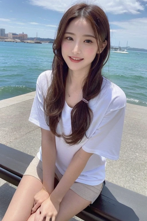Cute spring clothes、White Skirt