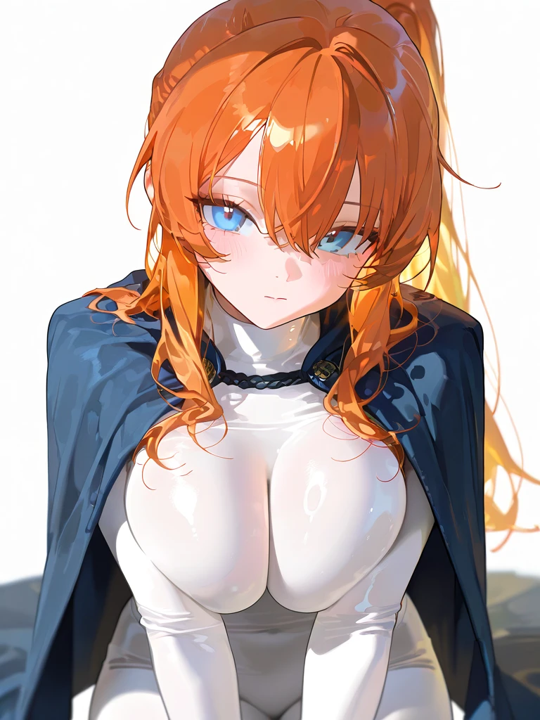 Perfect Body Beauty: 1.4、One girl, Fox Ears, lay, Orange Hair, blue eyes, collar, Face close-up, lay in the water, Wet Hair, (Hair hides), Intimate, gorgeous,Trace Light, Attention to detail,Digital Art, night, in love,Blushing, Anxious, cute, Sensual, Shadow, Contrast, Beautiful Eyes, kind, delicate, Vivid eyes, Messy Hair, Puffy, Out of breath,