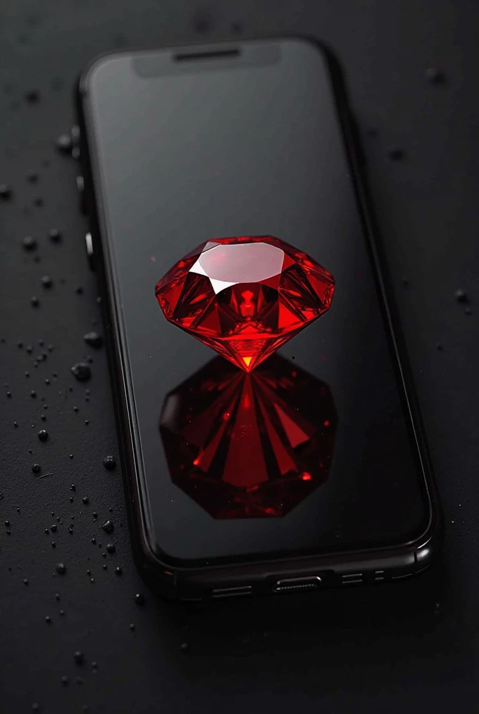 Create a logo design for a company called 'Glass Services' featuring a central glass-like square shape with reflective streaks. The design should have a modern and sleek appearance with a gradient color scheme of various shades of red instead of blue. The background should be a dark shade, possibly deep maroon, to contrast the bright red tones of the square. Below the square, include the text 'GLASS' in bold white letters and 'SERVICES' in smaller, thin white letters beneath it. The overall style should be clean and professional."