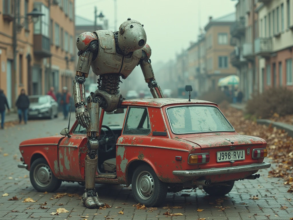 Damage robot: a luminous message appears on the monitor: "Seaart is GREAT" and the teeth chatter together