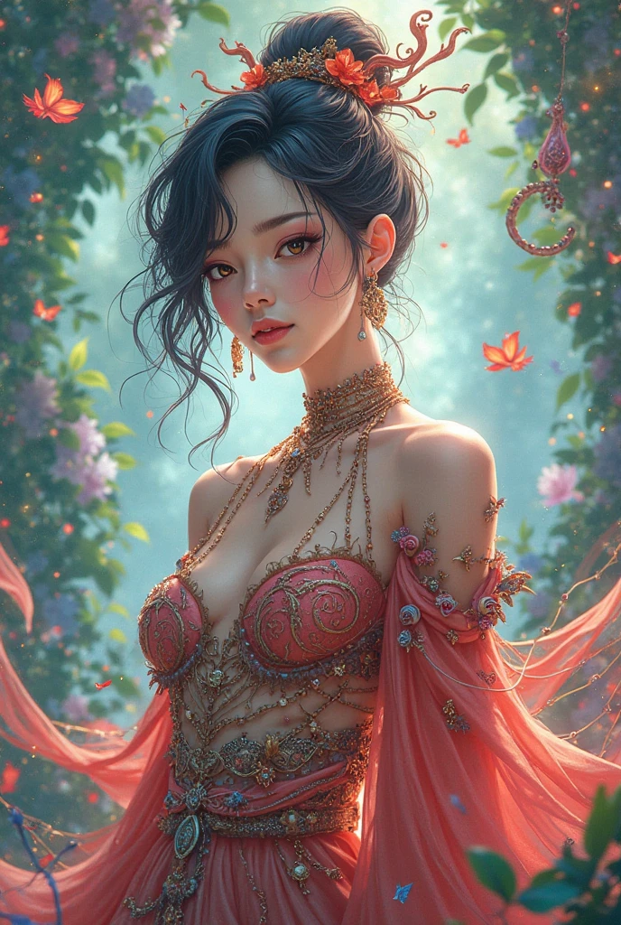 ((gorgeous princess)), (with long flowing white hair), (bright and beautiful eyes), trending on Art Station, flower of hope by Jean-Honor Fragonard, Peter mohrbacher, super detailed, crazy details , stunning sophisticated elite art nouveau ornate liquid wax elegant luxurious greg rutkowski ink style sticker vector art beautiful character design double exposure shot luminous design, winning entry, masterpiece, amoled black background,