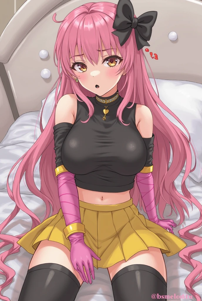 Jibril, ((full_body), blushed, perfect anatomy, detailed eyes, detailed lips, extremely detailed eyes and face, vivid colors, sharp focus, masterpiece:1.2, ultra-detailed, blushed, ((doggystyle)), (solo), sleeveless, looking at viewer
