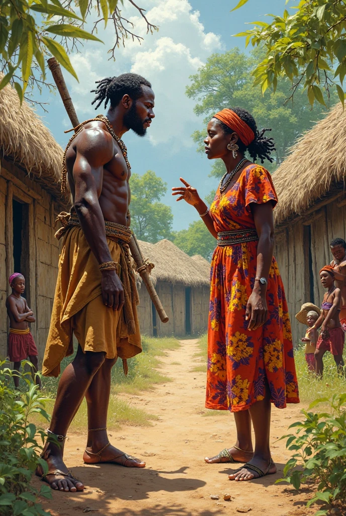 Amani and Kwame love each other deeply, but their relationship is forbidden due to differences in social status and traditional expectations. As the families of the two lovers seek to separate them to maintain social order, Amani and Kwame decide to defy these constraints and leave their village to build a new life together.. Their decision leads to dramatic tensions with their families., who are ready to do anything to prevent them from leaving.