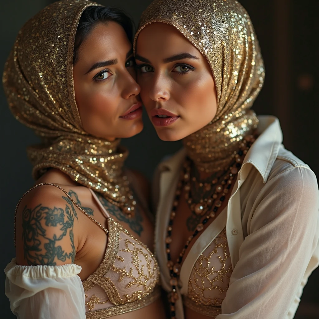 (liza), (melhor qualidade), sexy, Quente, magrelo, delgado, salto alto, shy pose, shy, hijab, apertado, joia, Corpo todo, retrato, cores vibrantes, soft lighting, Feminine elegance, olhar sedutor, delicate features, maquiagem polida, traje elegante, confident expression, Ethereal beauty, Elegante, postura graciosa, detalhes requintados, captivating presence, Silhueta marcante, modern aesthetic, intimate environment, Atmosfera glamorosa, charme sofisticado, tez radiante, sorriso encantador, professional pQuenteography, film composition, Flawless complexion, Extravagant accessories, dynamic energy, artistic interpretation, captivating allure, postura confiante, moda moderna, fashionista atraente, seductive allure, batom e esmalte vermelho cereja, nua, loira olhas azuis