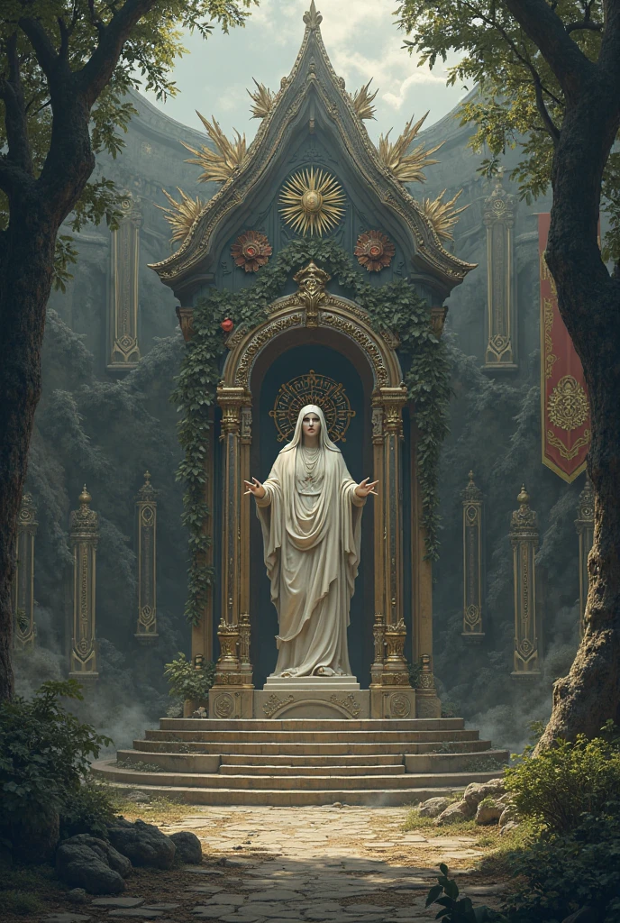 masterpiece, ultra-detailed, best quality, illustration, 8k cg wallpaper, an extremely delicate and beautiful, stunning landscape, graveyard, gravestones, dirt path, lanterns, candles, intricately detailed items in background, <lora:CoL:1>