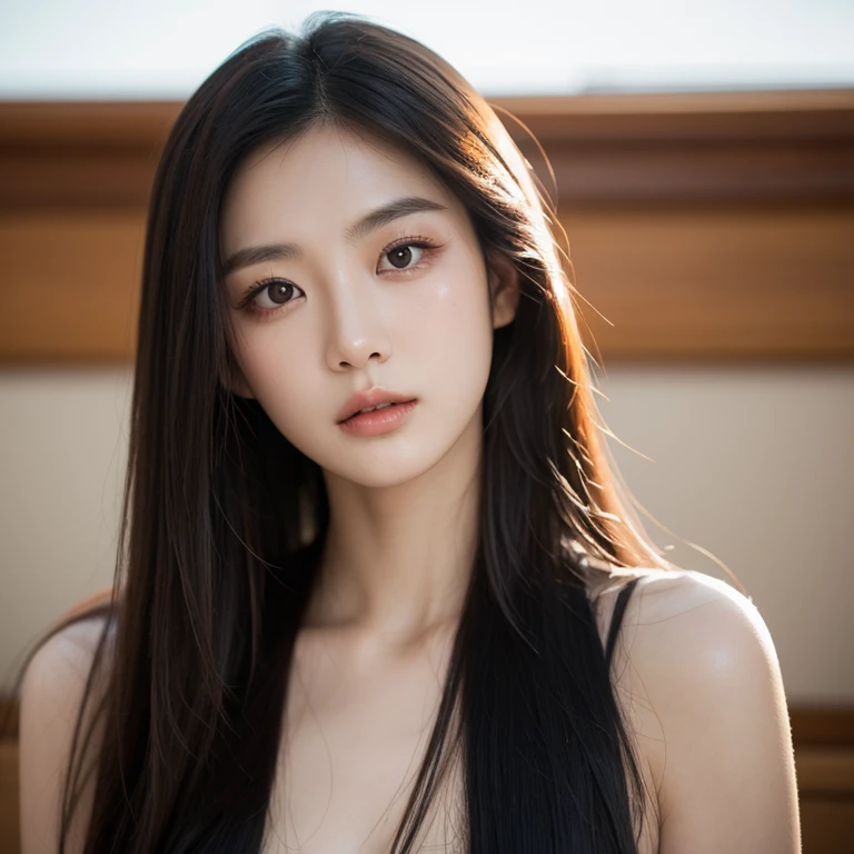 Araffe Asian woman with long black hair wearing a white dress, preciosa modelo china, hermosa joven coreana, hermosa mujer surcoreana, beautiful asian girl, hermosa joven coreana, muchacha coreana, Young cute pale asian face, joven y adorable rostro coreano, tendencia en cgstation, pale korean adorable face, Chinese girl, xianxia de cuerpo completo, realista. ChengYi, Face Korean, Korean Woman, Korean Fem, K-pop group, K-pop Twice, Twice, Sana, Sana Face, Sana Twice, Minatozaki sana, Sana k-pop