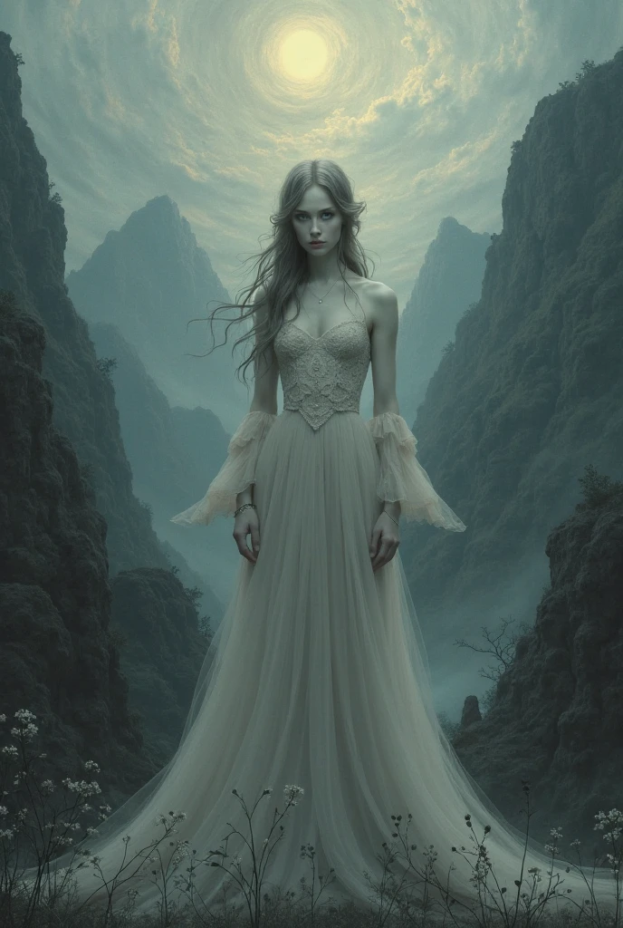 (Emma Watson), (fairy:1.5),(devil theme:1.5),(dark horror theme:1.5),(thriller:1.5),(Stephen King:1.5),(dark fantasy:1.5), (ink and watercolor painting:1.5), (black and white color:1.5), (ominous landscapes:1.5),(A large number of stars fly towards the viewer:1.5),(ruined:1.5), (ruined theme:1.5),(lots of flying dust:1.5),(puddle:1.5),(Unpaved roads:1.5),(absurderes:1.5),(fantastic:1.5),full body length,Quartz Lepidolite angry fairy in national dress,pretty face,full body shot,ominous landscape,Fluorite chrysocolla atmosphere,Simon Stalenhag,Nicola Samori,Wangechi Mutu,prime colors,extremely detailed,masterpiece,intricate details,faded,eyes extremely detailed, high detailed eyes,4k resolution,RAW, Nikon Z9,scary town,full body length,evil ghost, of Winnie-the-Pooh Iridescent,intricate details,Stone Forest in Yunnan Province of China,ultra-detailed,dark and eerie atmosphere, ethereal presence, hauntingly beautiful, ghostly figures, swirling mists, supernatural entities, demonic essence, shadowy forms, eerie whispers, sinister aura, hauntingly pale skin, dark,twisted branches, flickering candlelight, macabre elements, mysterious and enigmatic, spectral apparitions, gothic art style, hauntingly captivating, spectral realm, hauntingly melancholic, otherworldly beauty, ethereal glow, hauntingly haunting, chilling and atmospheric, eerie and ominous lighting,Impresionismo，starlight color，Fantastic lighting，Ethereal atmosphere，otherworldly charm，Mystic aura，with a calm expression，Complicated details，Exquisite features,Light of the sky，harmonious colorystic energy，Surreal atmosphere，Amazing Cleavage，Sublime art，vibrant tones，captivating creation,After the war，Maritime city，sense of science and technology，The city of the future，Spaceship wreckage，There are giant spaceships under sea