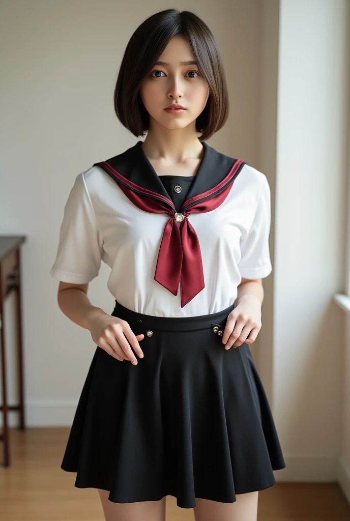 (cloth), (薄い黒Very-Long-skirt:1.3), (White-Panty:1.25), Recruitment Suit,,(Professional portrait, Professional Writing) ,masterpiece,最high quality,Realistic,8k,Official Art, Ultra-high resolution, ,,Shining Cheeks ,(Glowing Skin:1.02),Medium Hair,(Blonde gradient hair:1.02), 8k,high quality, Super detailed, 最high quality, Very detailed, beautiful , (Professional portrait, Professional Writing) ,masterpiece,最high quality,Realistic,8k,Official Art, Ultra-high resolution,, , Vivid and cute panty, , Straight bangs, Medium Hair、Shrine maiden, , , 、Show your panties neatly from the front、Brown Hair、Cheerleader、ribbon、, (The background is inside a train:1.03), NUDE,、, (Cotton-Sexy-Panty:1.03), (spread-legs:1.05),, Focus Crotch, (Half-close your eyes:1.23), Sit with good posture, (Low-Angle:1.2)