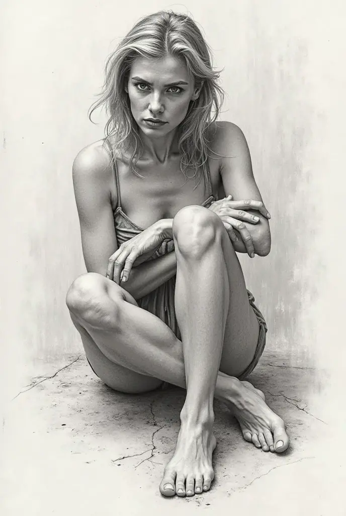Naked woman