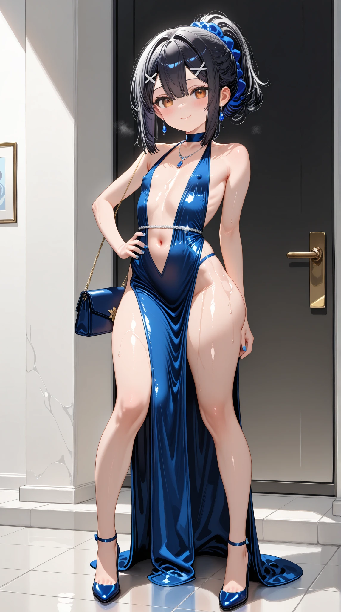 (best qualtiy,8k,32k,tmasterpiece,UHD:1.2),Photo of Pretty Japanese woman in the,(Sad smile,Be red in the face:1.1),looking at viewert,(Beautiful detail skirt skirt:1.2),Detailed legs,(legs that open:0.9),(lace panty:0.9),(wind power:1.6),full bodyesbian,ventania,城市,exteriors, huge tit