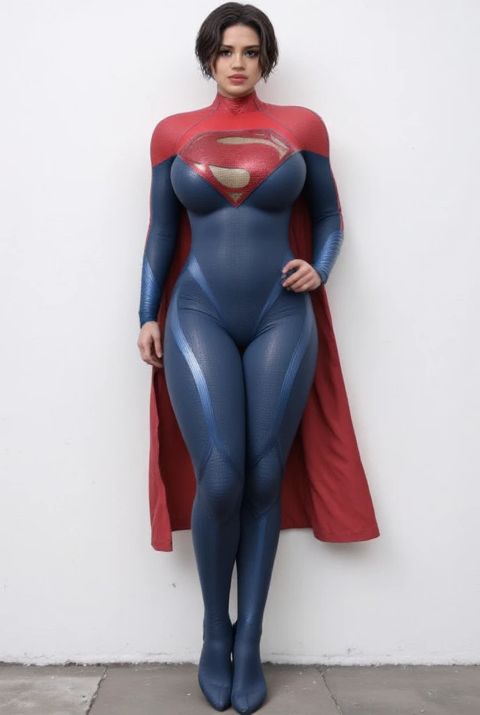 pies, sin botas, suelas, sin zapatos, descalza, Araffe vestido como un Superman sentado en una silla, Superchica, super hornyman, super, Gal Gadot como Supergirl, Superhero, superman, Pose de Superman, Danny DeVito como Superman, en traje de spandex, pantalon ajustado descalza, body suir, Disfraz de Superman, Super model, movie screen shot, Supermodelo, super hero, Super Sexy, the super hot and sexy, Super Hero Body, movie screen shot