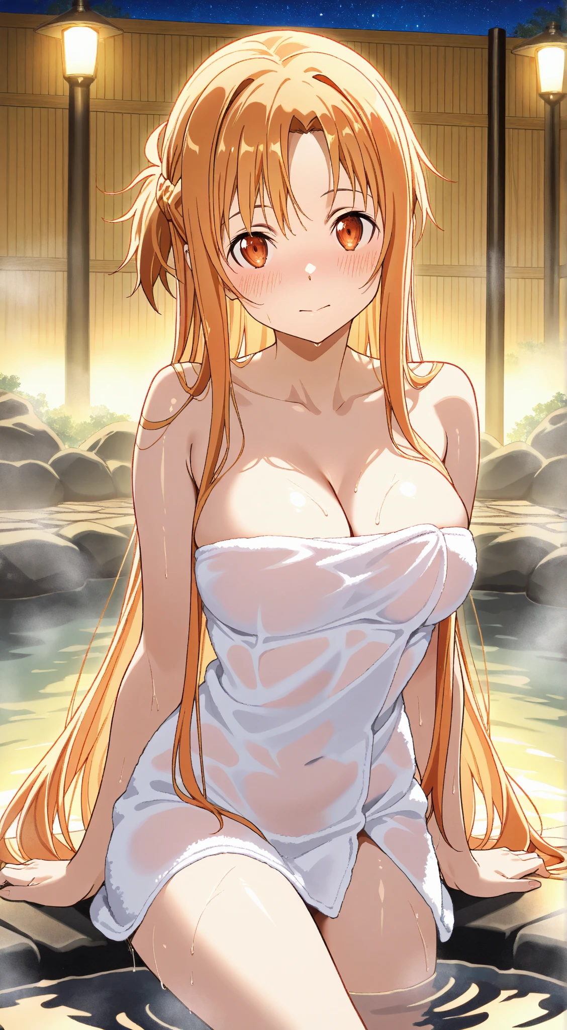 Asuna Yuki(Sword Art Online),Dynamic Angle,Long bronze hair,Braiding,Brown eyes,Fine grain,Big bust line,Roll forward,real,Her slim legs are really cute,Very beautiful long legs,Perfect body,real,Are standing,white lace luxury panties,Dynamic pose of hands holding luxury items,Under the skirt, All naked,naked,Pussy,Pussy,Nipples,tits,penis,penis,Dick,,liquid,Sweat,massive,Sex,evening,Backlight,evening